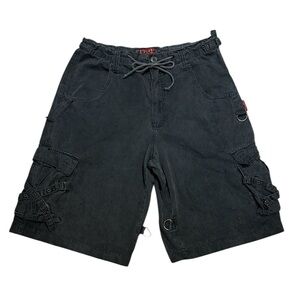 Tripp Vintage NYC Black Men’s Skater Cargo Shorts XL